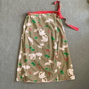 Vintage wrap skirt